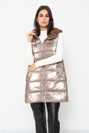 Wholesaler Softy by Ever Boom - Reversible and waterproof sleeveless down jacket