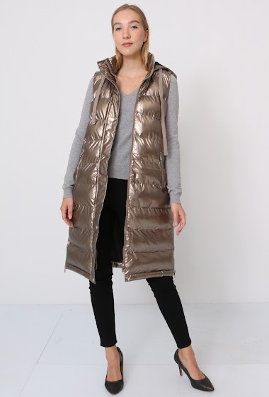 Wholesaler Softy by Ever Boom - Sleeveless puffer jacket