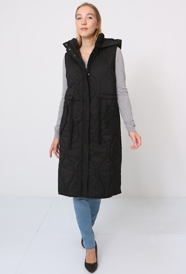 Wholesaler Softy by Ever Boom - SLEEVELESS PUFFER JACKET