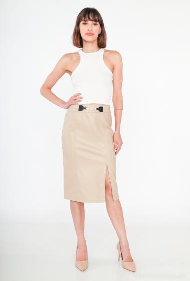 Wholesaler Softy by Ever Boom - pencil skirt with slits