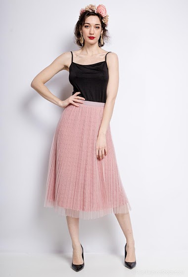 Wholesaler Softy by Ever Boom - Midi skirt in tul