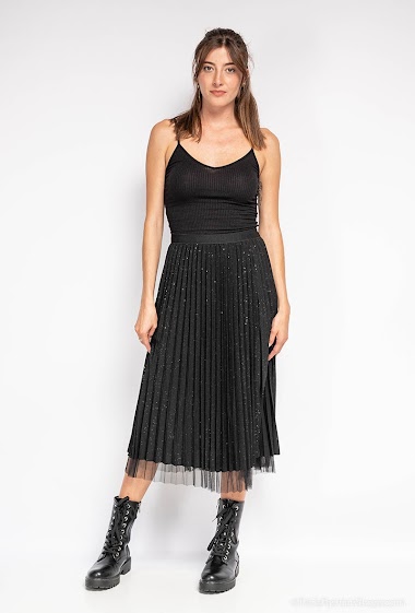 Wholesaler Softy by Ever Boom - Reversible Midi skirt in tulle