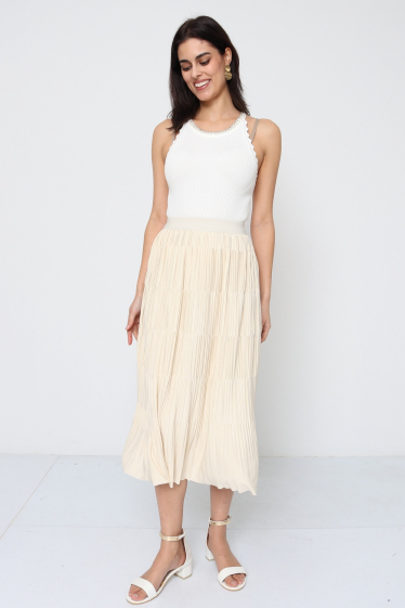 Wholesaler Softy by Ever Boom - flowing pleated skirt