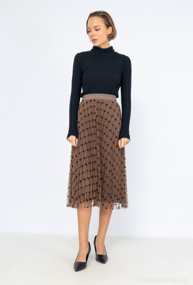 Wholesaler Softy by Ever Boom - bow tie pleated skirt