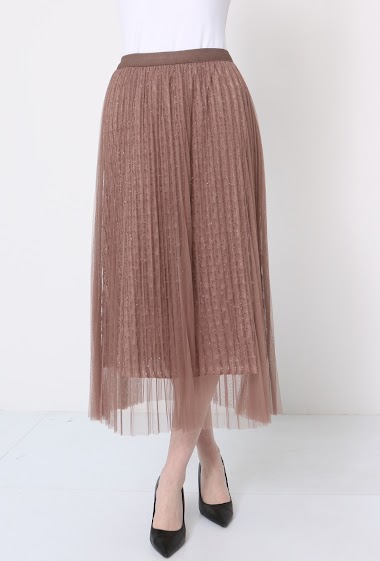 Wholesaler Softy by Ever Boom - pleated midi skirt