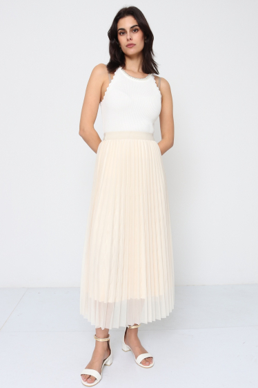 Wholesaler Softy by Ever Boom - pleated skirt