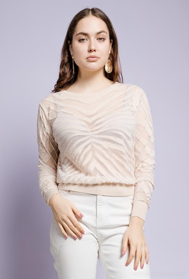 Wholesaler Softy by Ever Boom - Transparente fine sweater