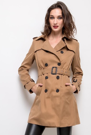 Grossiste Softy by Ever Boom - Trench-coat avec ceinture