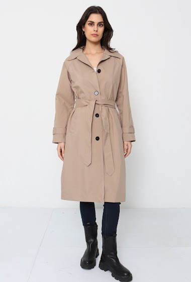 Wholesaler Softy by Ever Boom - Nylon trench coat