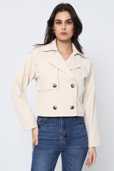 Wholesaler Softy by Ever Boom - Short gabardine jacket