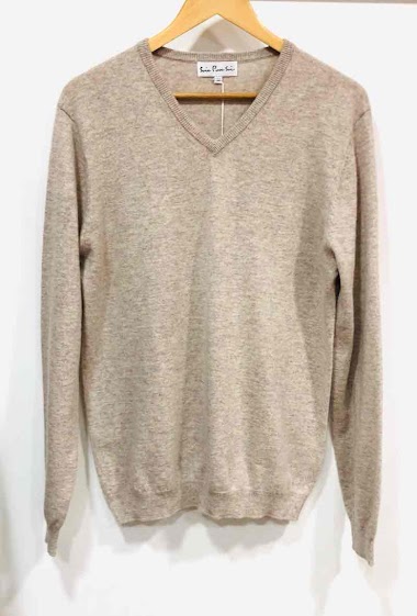 Wholesaler Soie pour Soi - 100% cashmere V sweater