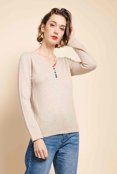 Wholesaler Soie pour Soi - Wool cachemire sweater