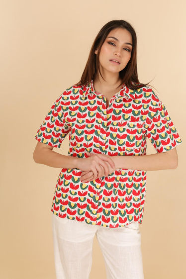 Wholesaler Sophyline - Patterned shirt