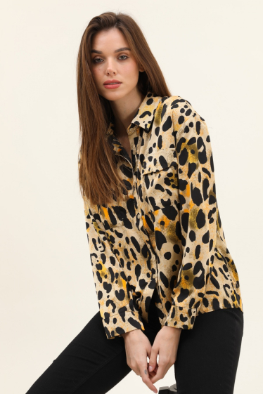 Großhändler Sophyline - Leopardenhemd