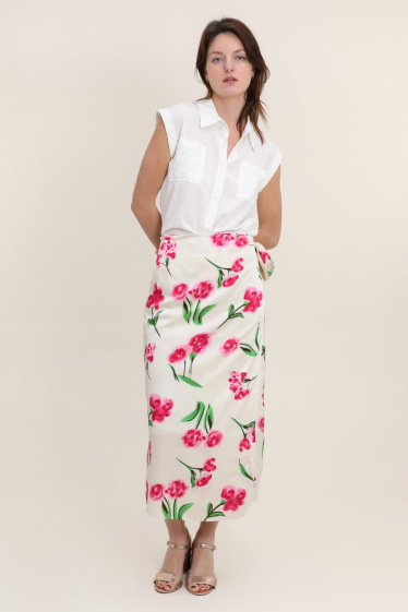 Wholesaler Sophyline - Floral skirt