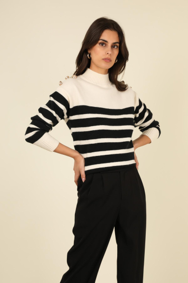 Wholesaler Sophyline - Striped sweater