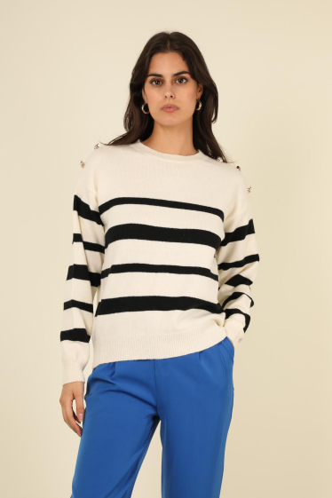 Wholesaler Sophyline - Striped sweater
