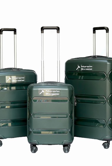 Wholesaler SPACEWALKER - Cosmos Set of 3 Ultra-resistant suitcases in 100% Polypropylene