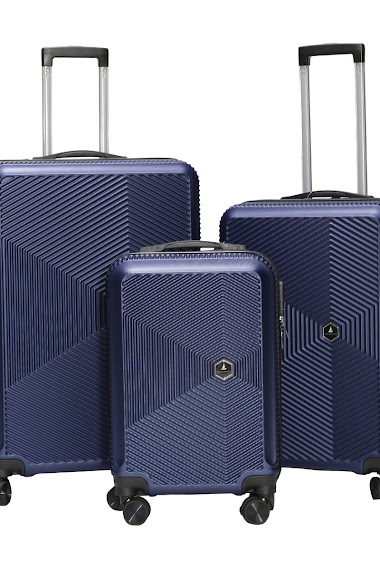 Set of 3 Suitcases Carry-on 20"/ Medium 24"/ Large 28" in Eco Responsible ABS
