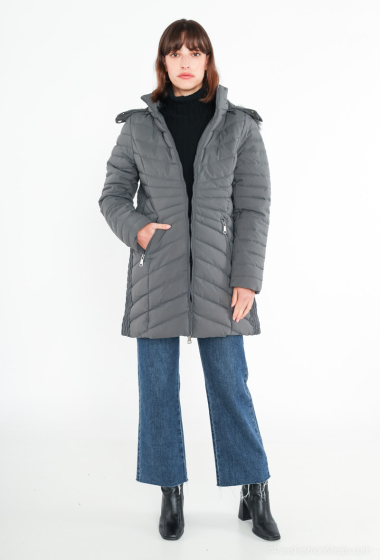 Wholesaler Big Size Exclusive ex.SPATIAL - Mid-length down jacket, lined inside