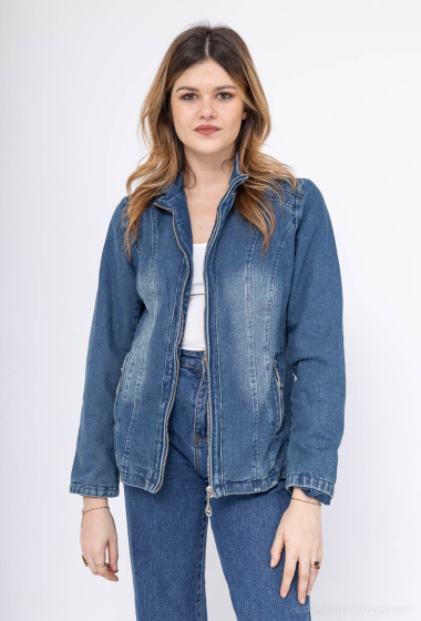 Grossiste Big Size Exclusive ex.SPATIAL - Veste en Jeans