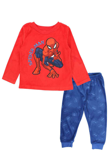 Mayorista Spiderman - Pijama de terciopelo Spiderman