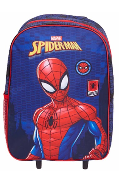 Wholesaler Spiderman - Spiderman Schoolbag with wheels 40x30x13