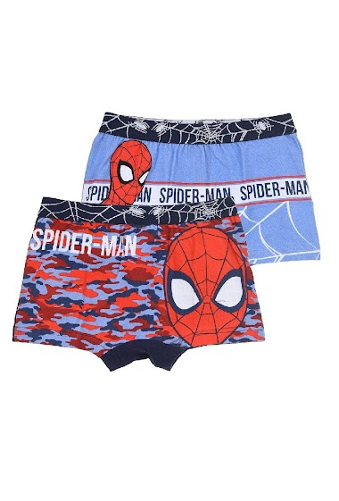 Wholesaler So Brand - Set 2 boxers print SPIDERMAN
