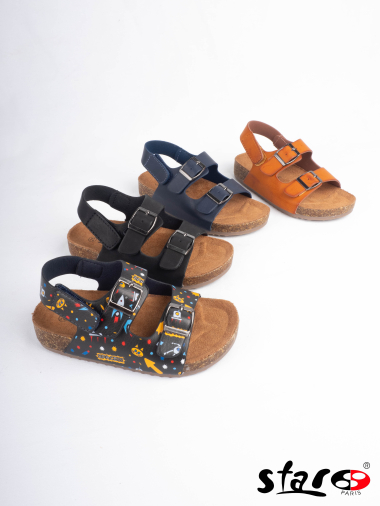 Großhändler Star Paris - Sandalen für Jungen mit Schnalle