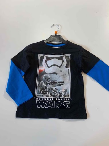 Grossiste Star Wars - TEE SHIRT MANCHES LONGUES STAR WARS