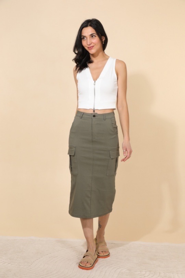 Wholesaler STELLA - mid length skirt