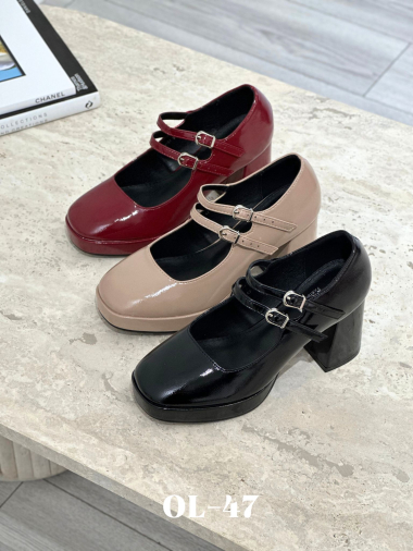 Wholesaler Stephan Paris - Double Strap Heeled Shoes