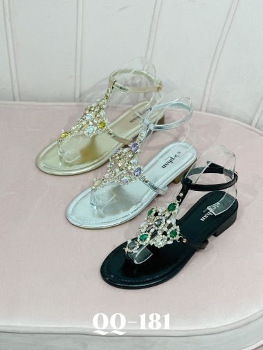 Wholesaler Stephan Paris - Sandals with jewelry details