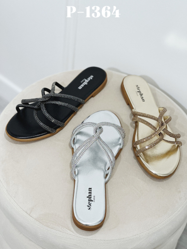 Wholesaler Stephan - Rhinestone strap sandals