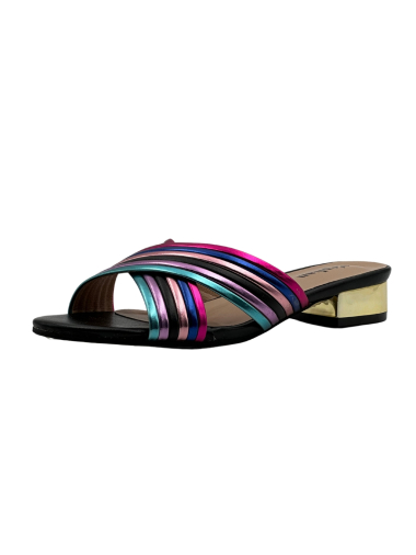 Wholesaler Stephan Paris - Multi colored flat sandals
