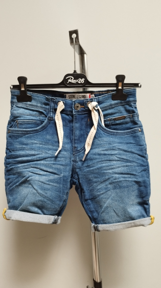 Großhändler STONE LEGEND - Bermuda Jog Jeans Sw