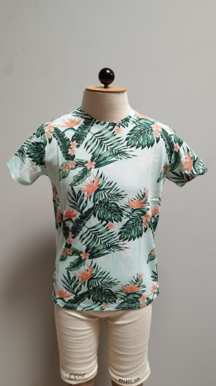Wholesaler STONE LEGEND - Allover Beach T-Shirt