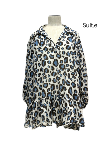 Großhändler Suit.e - Leopardenhemd