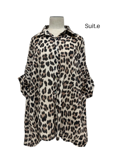 Mayorista Suit.e - Camisa de leopardo
