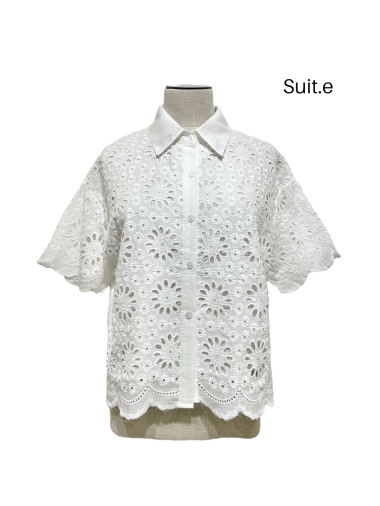 Grossiste Suit.e - Chemise Broderie Anglaise