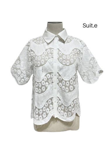 Grossiste Suit.e - Chemise Broderie Anglaise