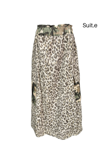 Mayorista Suit.e - Falda de leopardo