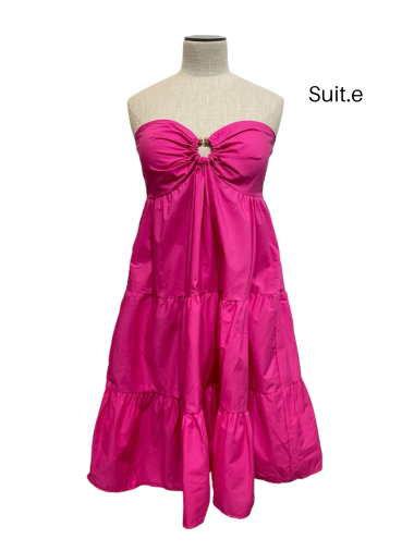 Wholesaler Suit.e - Short strapless dress