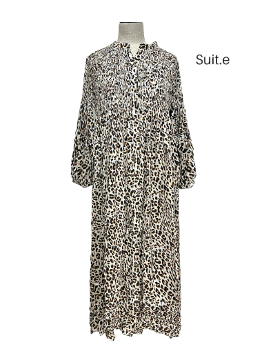 Grossiste Suit.e - Robe Leopard
