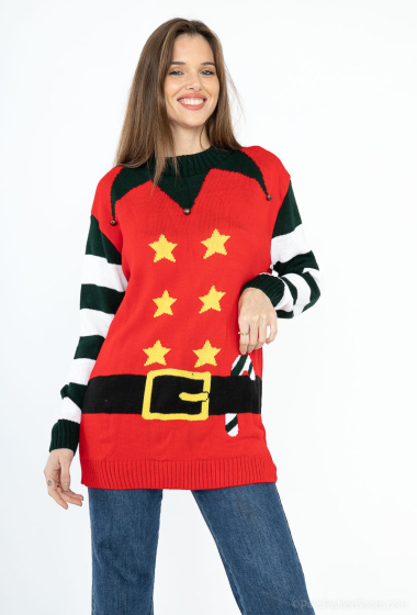 Wholesaler Sumel - Christmas Elf Christmas Sweater