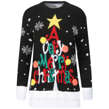 Wholesaler Sumel - CHRISTMAS SWEATER KIDS A VERY MERRY CHISTMAS