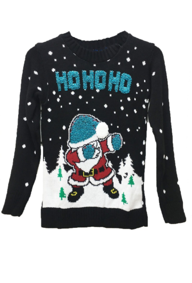 Wholesaler Sumel - Children's Christmas sweater dab hohoho 2023 new arrivals HKIDO_23m