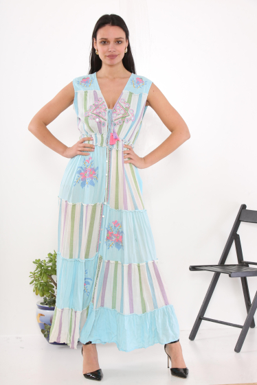 Grossiste Sumel - Robe Exclusive de style sophistiqué avec la Robe Exclusive pour femmes  6154
