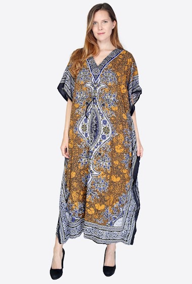 Großhändler Sumel - Kleid lang für einen leichten Sommer Amélie 106L
