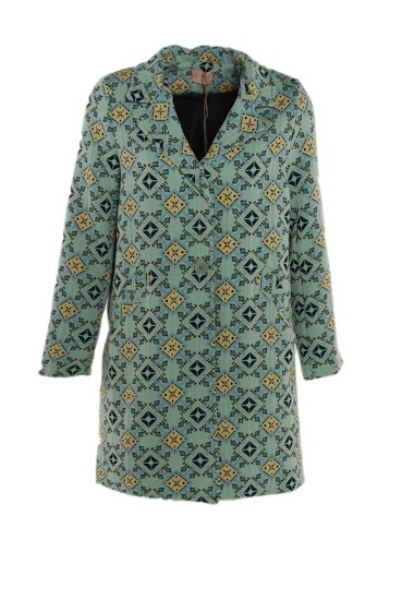 Wholesaler Sunny Studio - Patterned coat